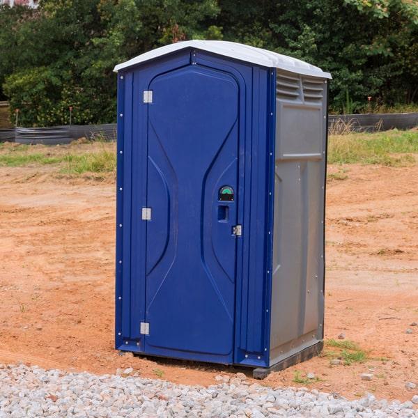 short-term portable restrooms are commonly rented for construction sites